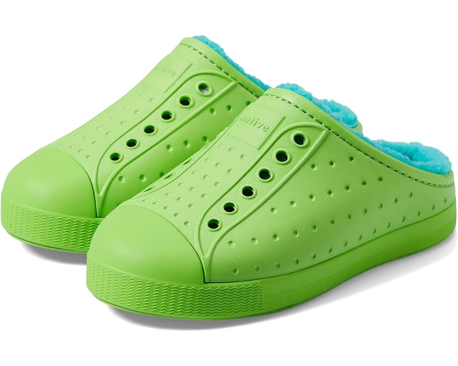 цена Кроссовки Native Shoes Jefferson Cozy, цвет Snap Green/Snap Green/Maui Blue