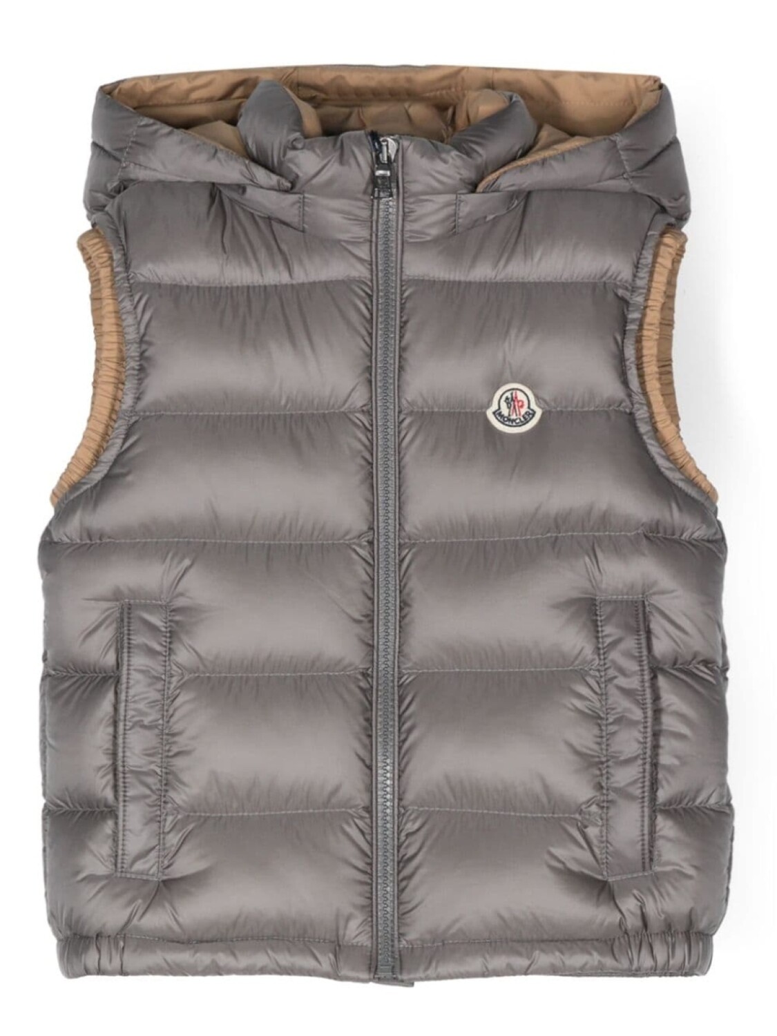 

Moncler Enfant жилет Zibiah, серый