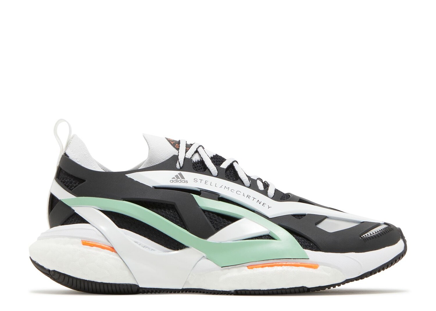 

Кроссовки adidas Stella Mccartney X Wmns Solarglide 'Black Bliss Green', черный