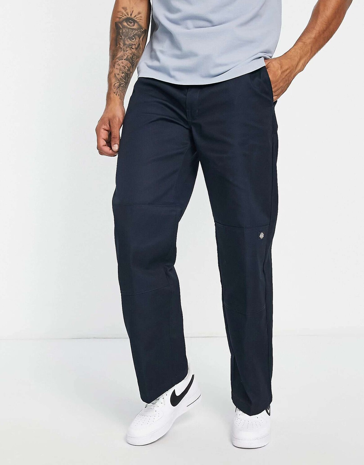 

Темно-синие брюки Dickies Double Knee, Синий