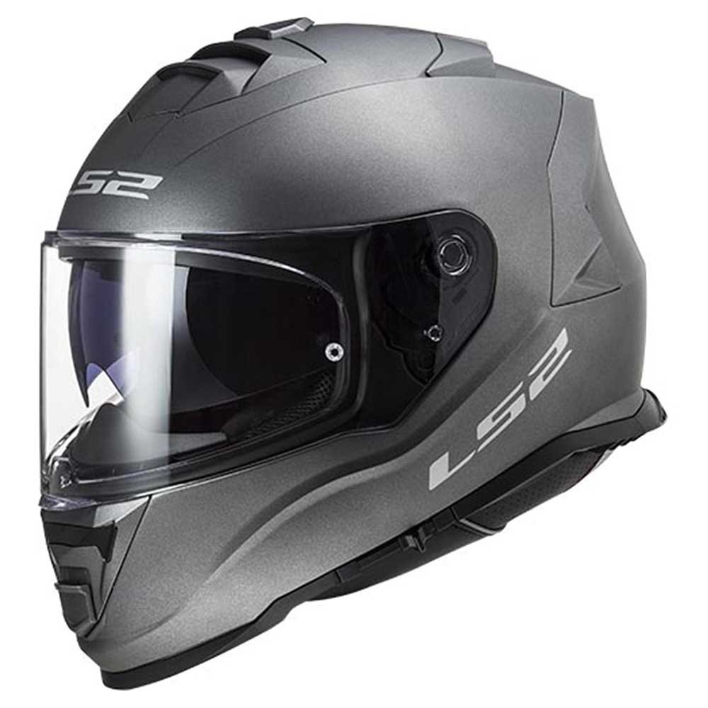 Шлем полнолицевой LS2 FF800 Storm II, серый гоночный шлем ff800 storm ii ls2 синий мэтт