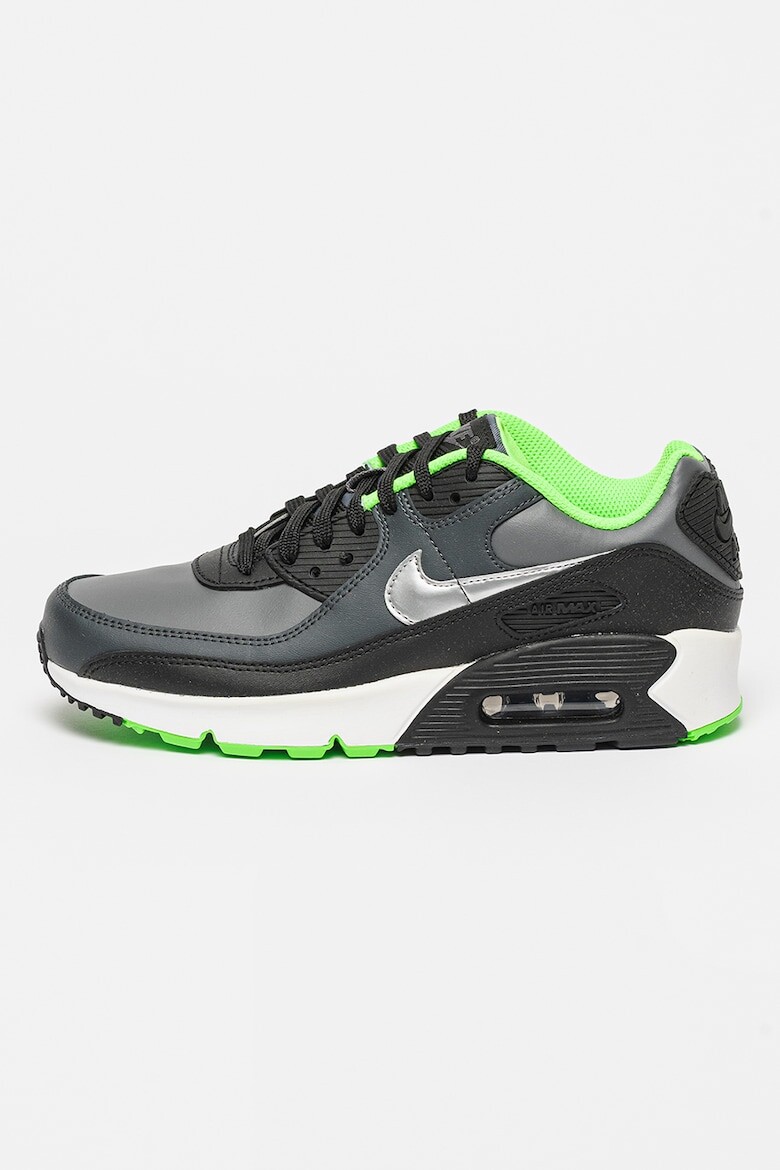 

Кроссовки Air Max 90 из кожи Nike, черный