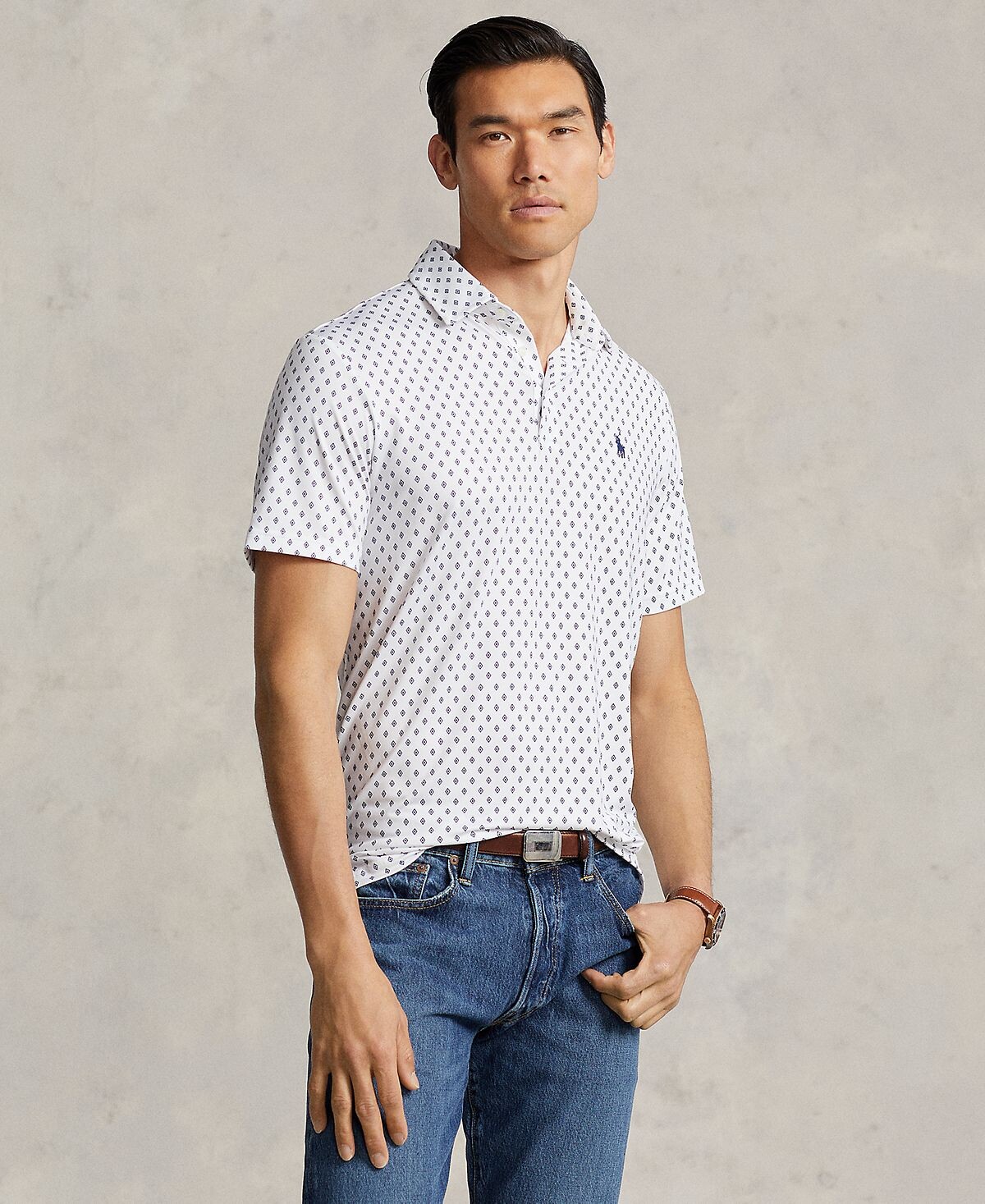 

Мужская классическая рубашка-поло из джерси Fit-Performance Polo Ralph Lauren