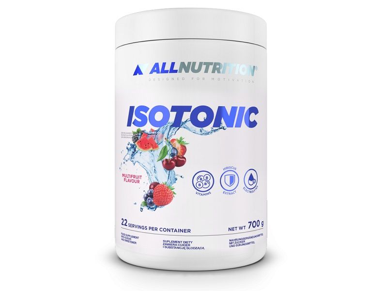 цена Allnutrition Isotonic Multifruit порошкообразные электролиты, 700 g