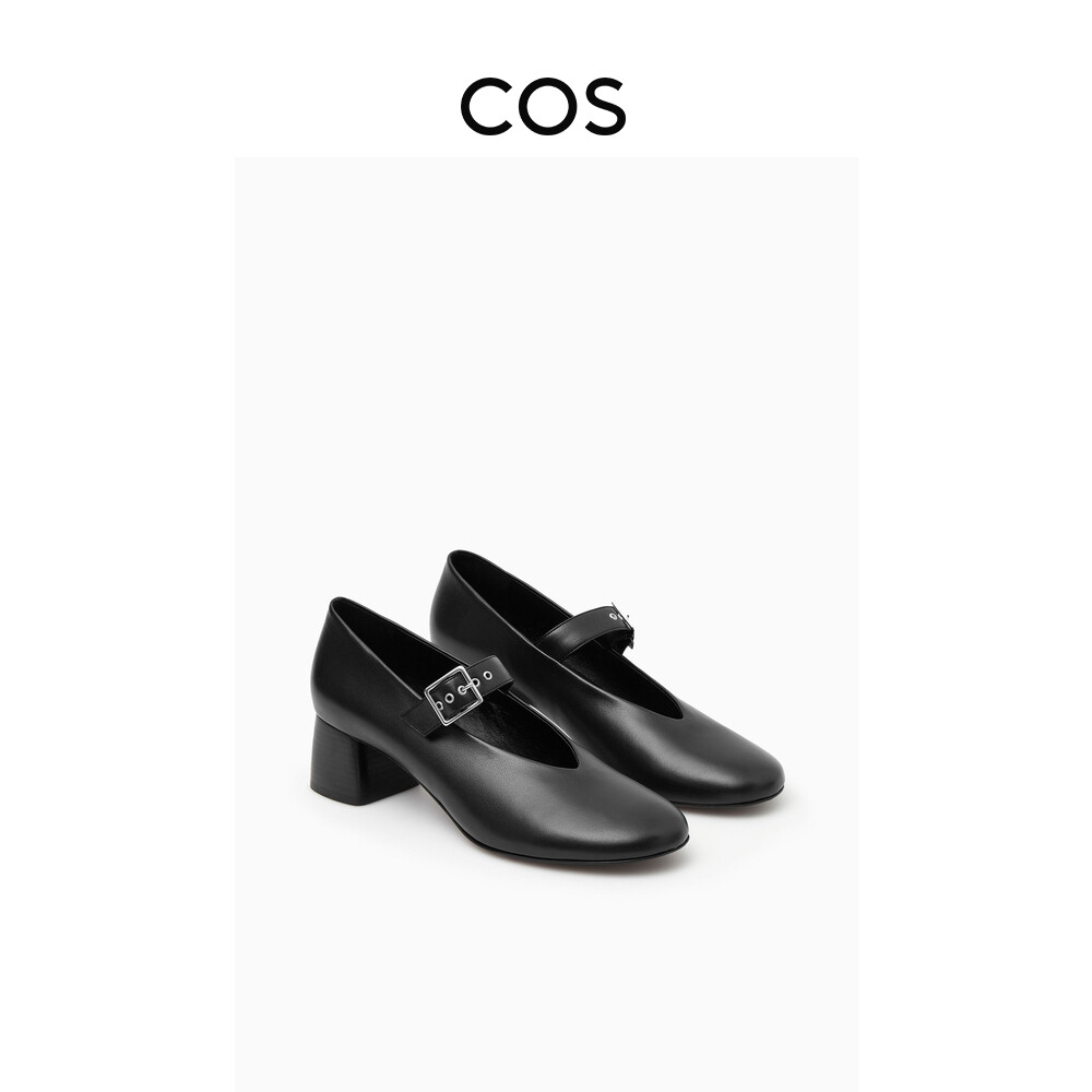 

Женские кожаные туфли Cos, черный