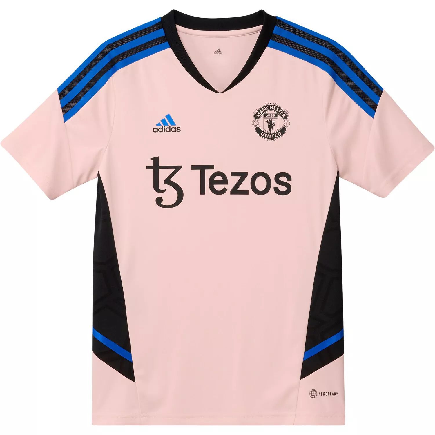 

Молодежная тренировочная майка adidas Pink Manchester United 2023/24 adidas