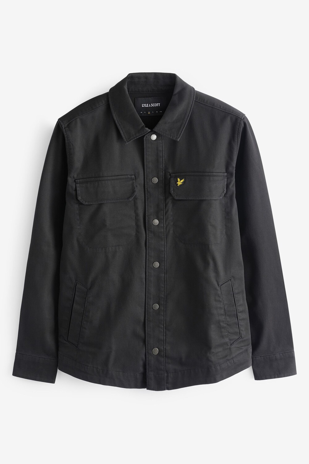 

Верхняя рубашка Bedford co ord Lyle & Scott, черный