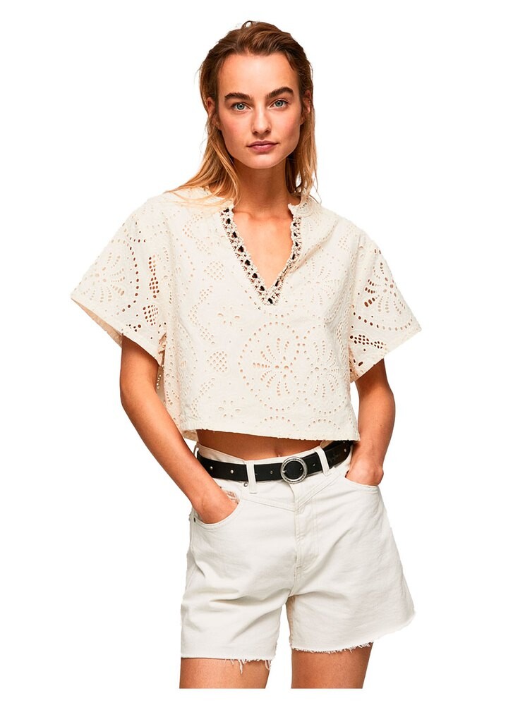 

Рубашка Pepe Jeans Priska, бежевый