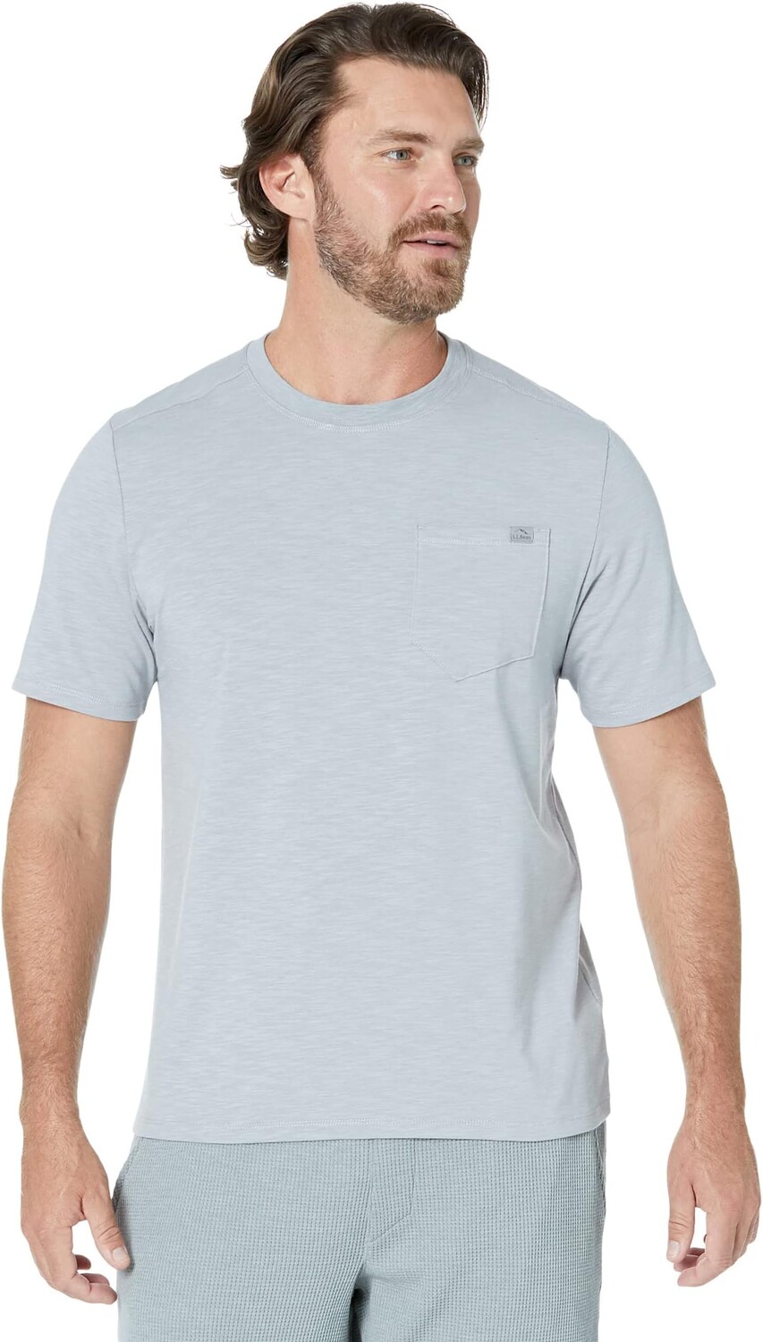 

Футболка Explorer Slub с коротким рукавом L.L.Bean, цвет Quarry Gray