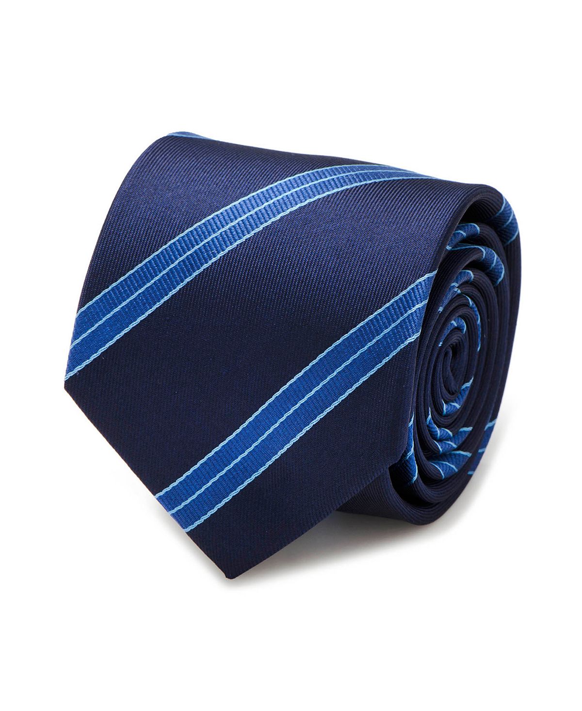 Мужской галстук Enterprise Flight Stripe Star Trek жидкая пластика артефакт лазурно синий