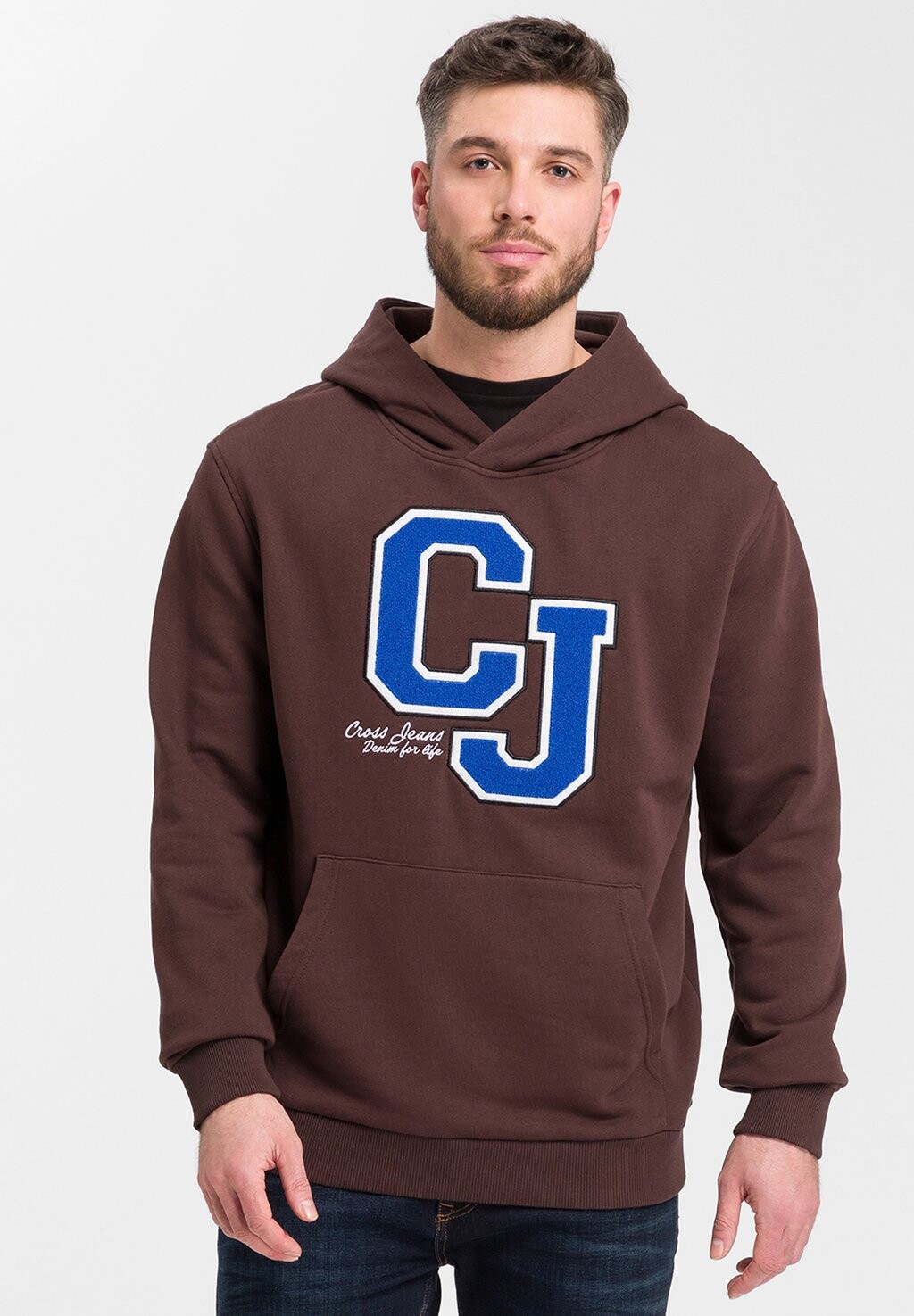

Толстовка Cross Jeans, цвет chestnut