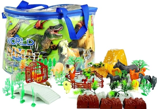 Lean Toys, набор животных набор фигурок динозавров режим lean toys