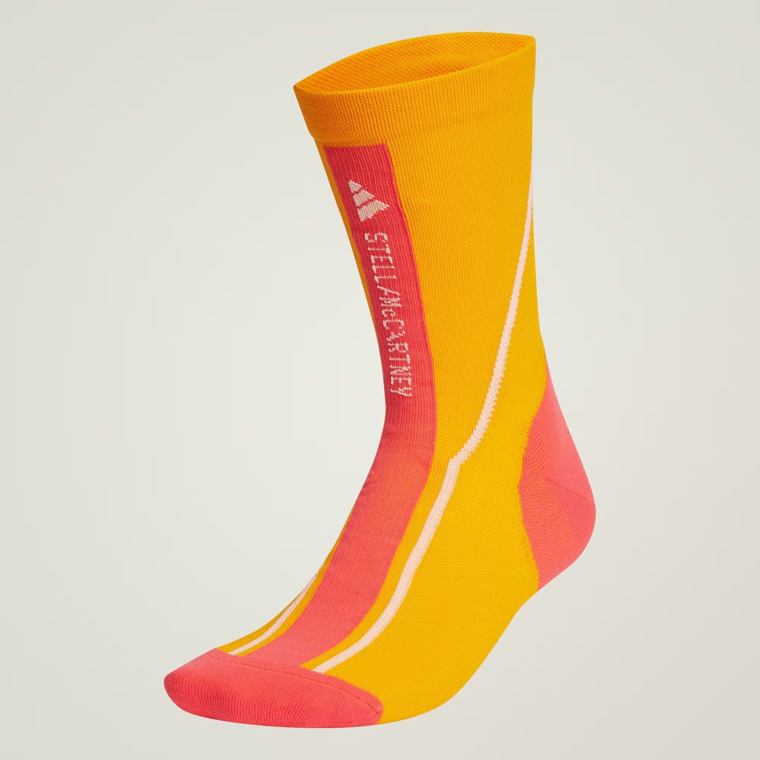 

Носки by Stella McCartney Crew Adidas, цвет Crew Orange/Chalk Coral/Real Pink