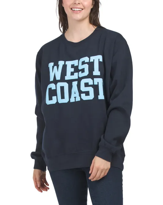 

Толстовка с длинными рукавами West Coast Pacific & Co, синий