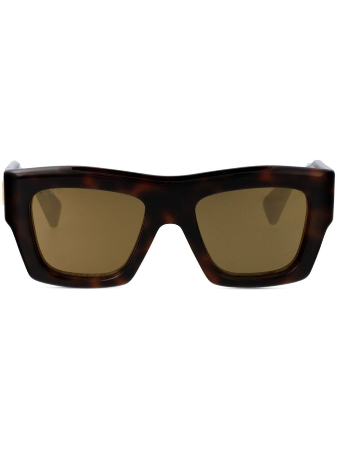

Солнцезащитные очки с логотипом Gucci Eyewear, коричневый