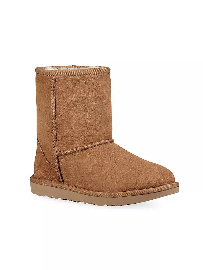 

Сапоги из окрашенной овчины Classic II для малышей, маленьких детей и детей Ugg, цвет chestnut