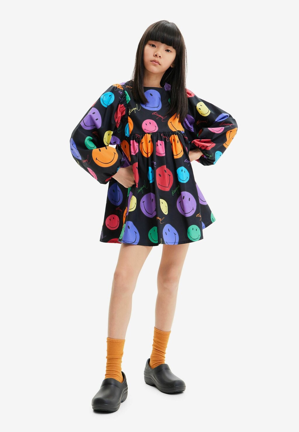 

Платье летнее Loose Smiley Desigual, черный