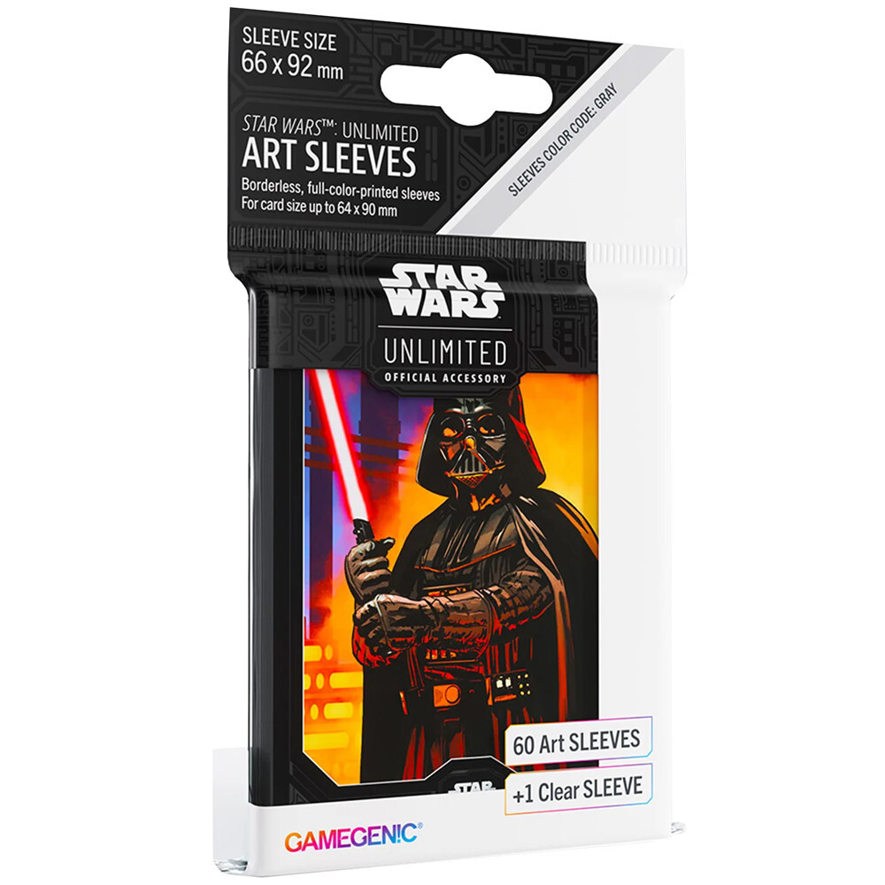 

Аксессуары Gamegenic Star Wars Unlimited Sleeves: Darth Vader