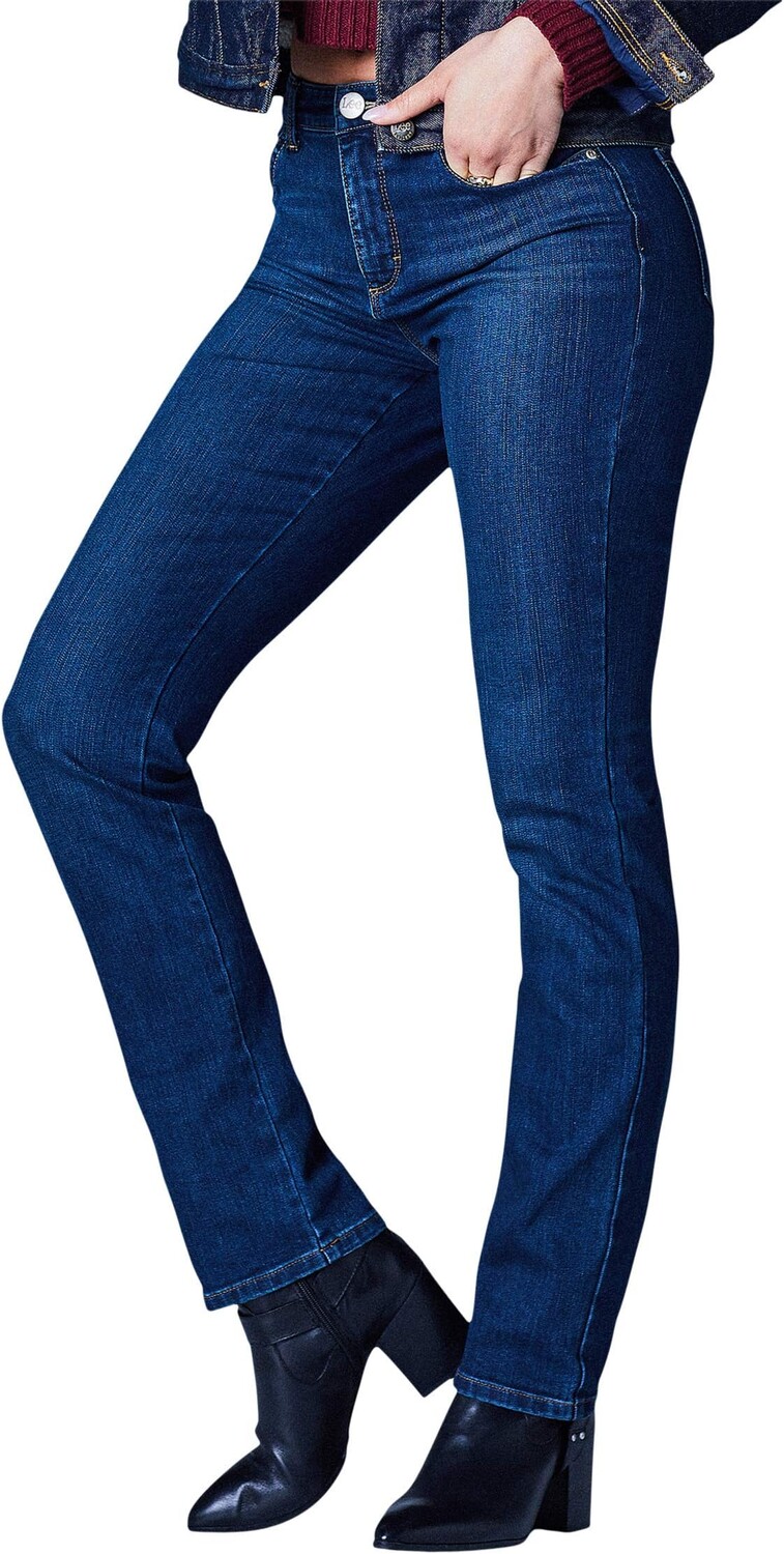 

Джинсы Instantly Slim Straight Leg Jeans Lee, цвет Ellis