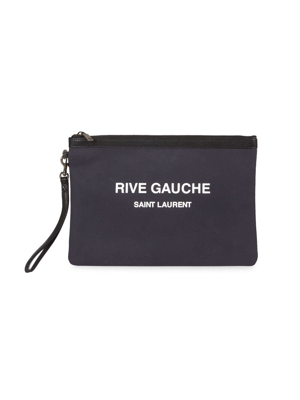 

Сумка на молнии Rive Gauche Saint Laurent, серый