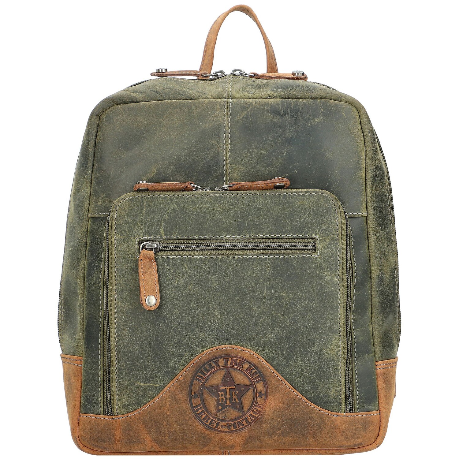 

Рюкзак Billy the Kid Hunter City Leder 30 cm, цвет khaki brown