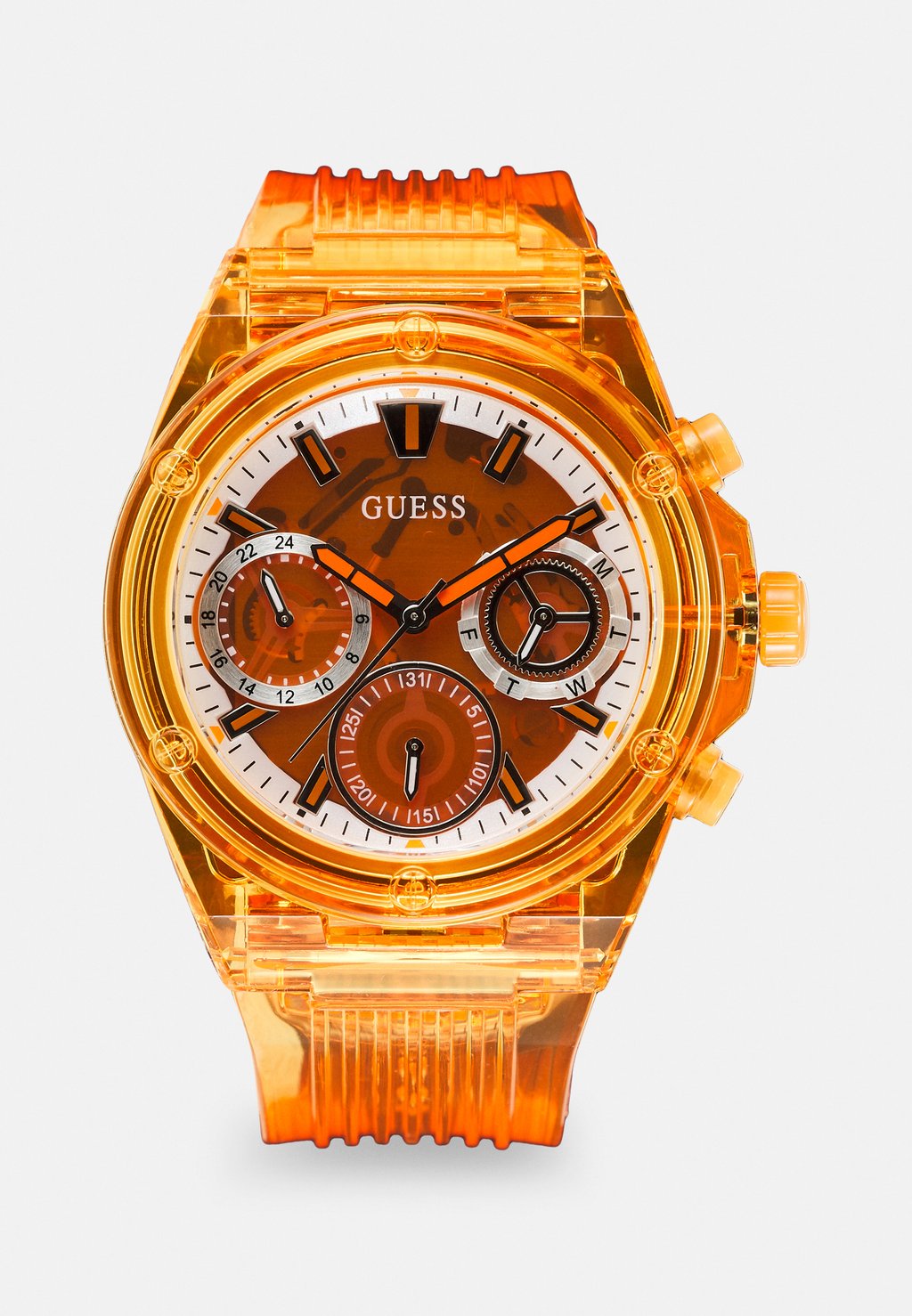 Часы ATHENA Guess, цвет orange цена и фото