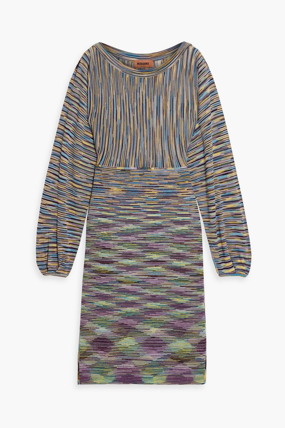 

Платье из смесовой шерсти крючком. MISSONI, лавандовый, Фиолетовый, Платье из смесовой шерсти крючком. MISSONI, лавандовый