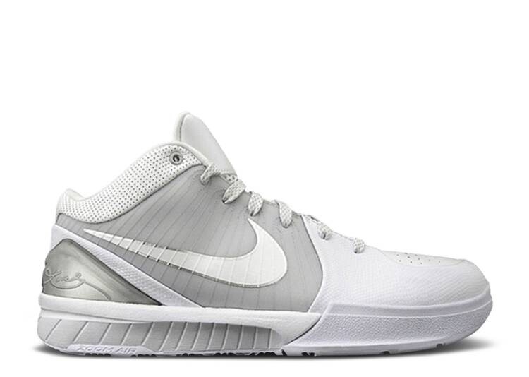 

Кроссовки Nike ZOOM KOBE 4 'METALLIC SILVER', белый