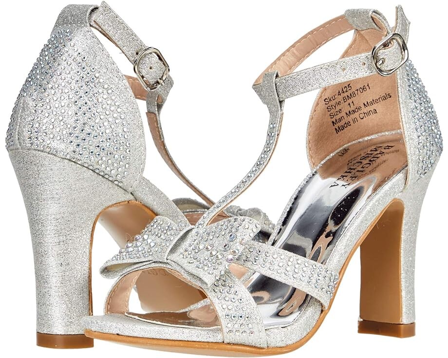 

Туфли Badgley Mischka Carina Bow Sandal, серебряный