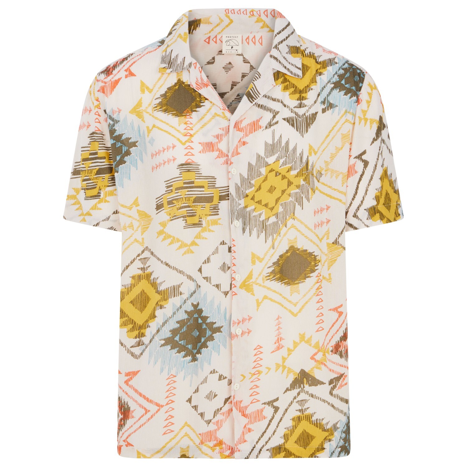 

Рубашка Protest Prtable Shirt Short Sleeves, цвет Kit/Off White