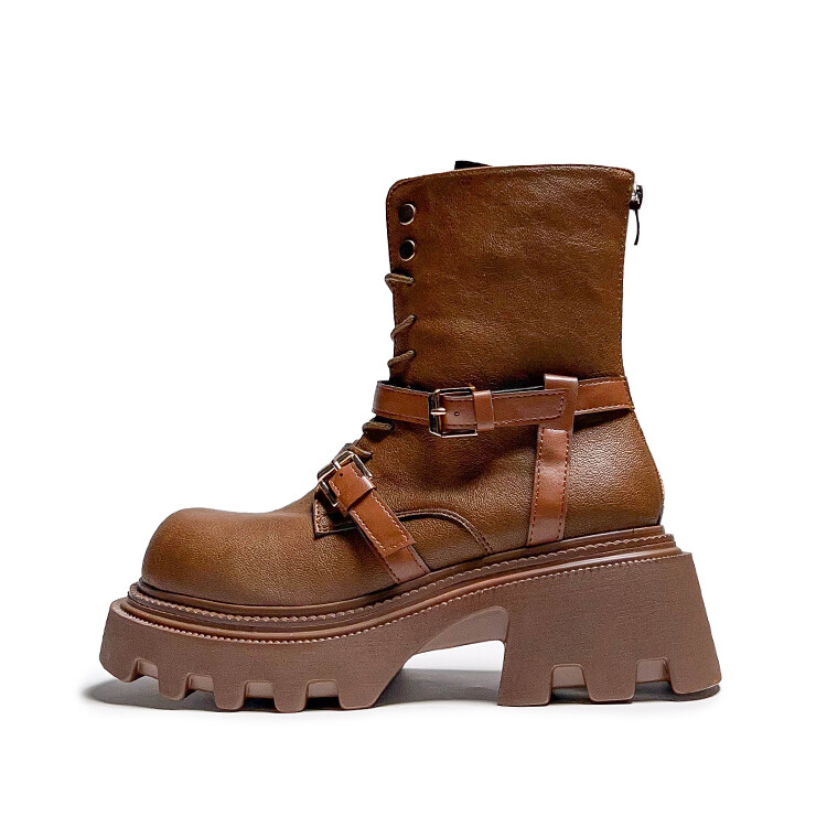 

Ботинки Martin Boot женские Pink Fonny, коричневый