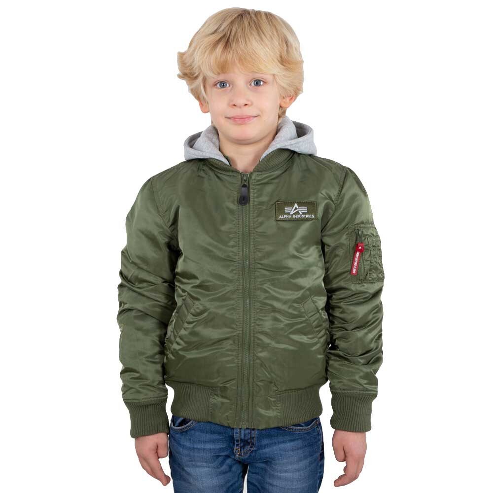 

Куртка Alpha Industries MA-1 Detachable, зеленый