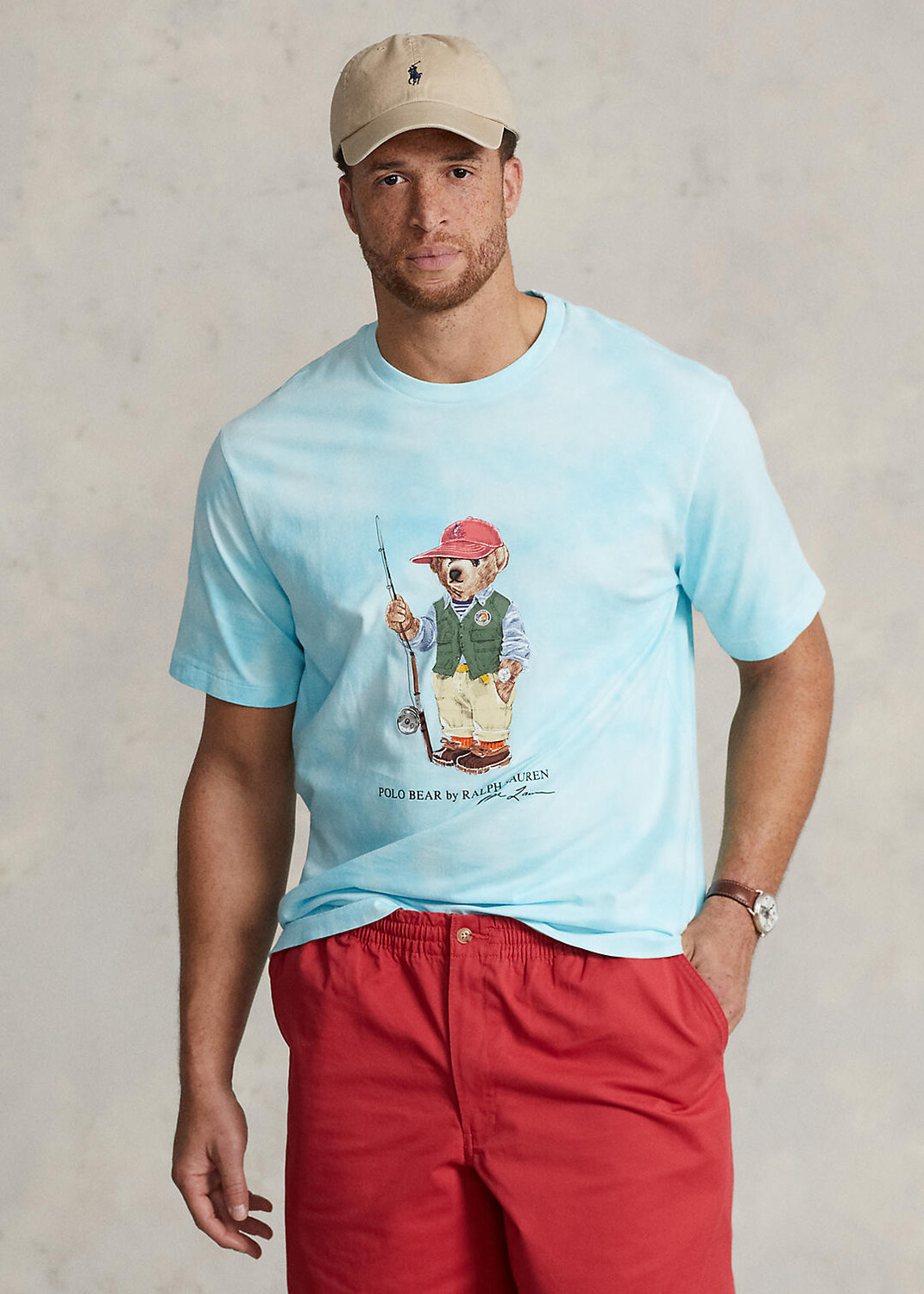 

Футболка Polo Bear Tie-Dye из джерси