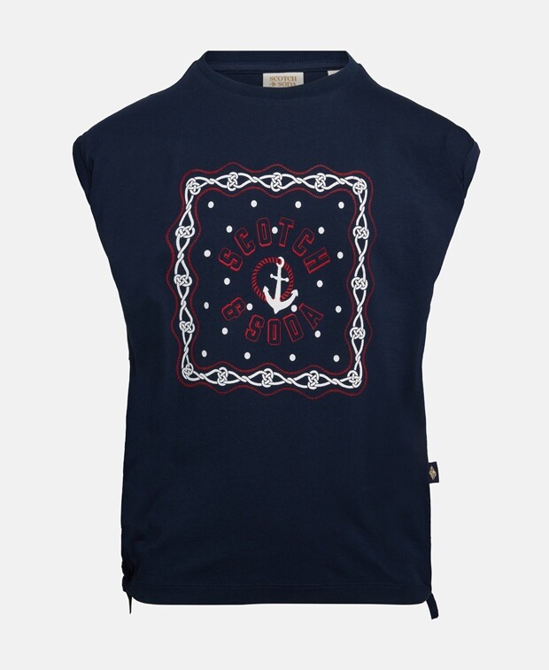 

Футболка Scotch & Soda, синий