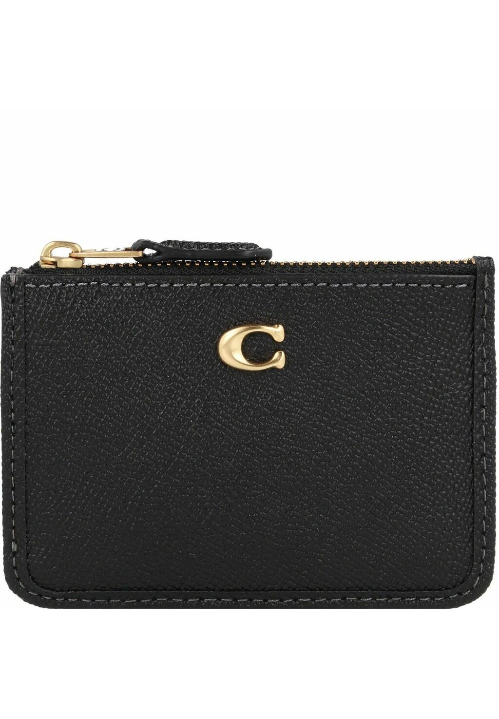 цена Кошелек Coach CROSSGRAIN MINI SKINNY, черный