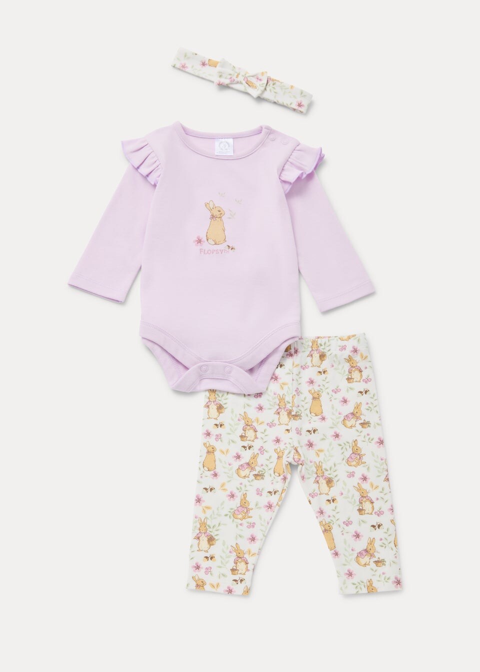 

Peter Rabbit Розовый комплект (для новорожденных, 12 мес.), белый