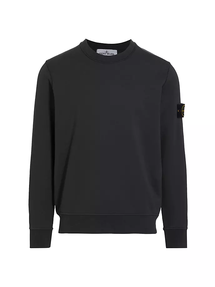 

Толстовка Core из флиса с круглым вырезом Stone Island, черный