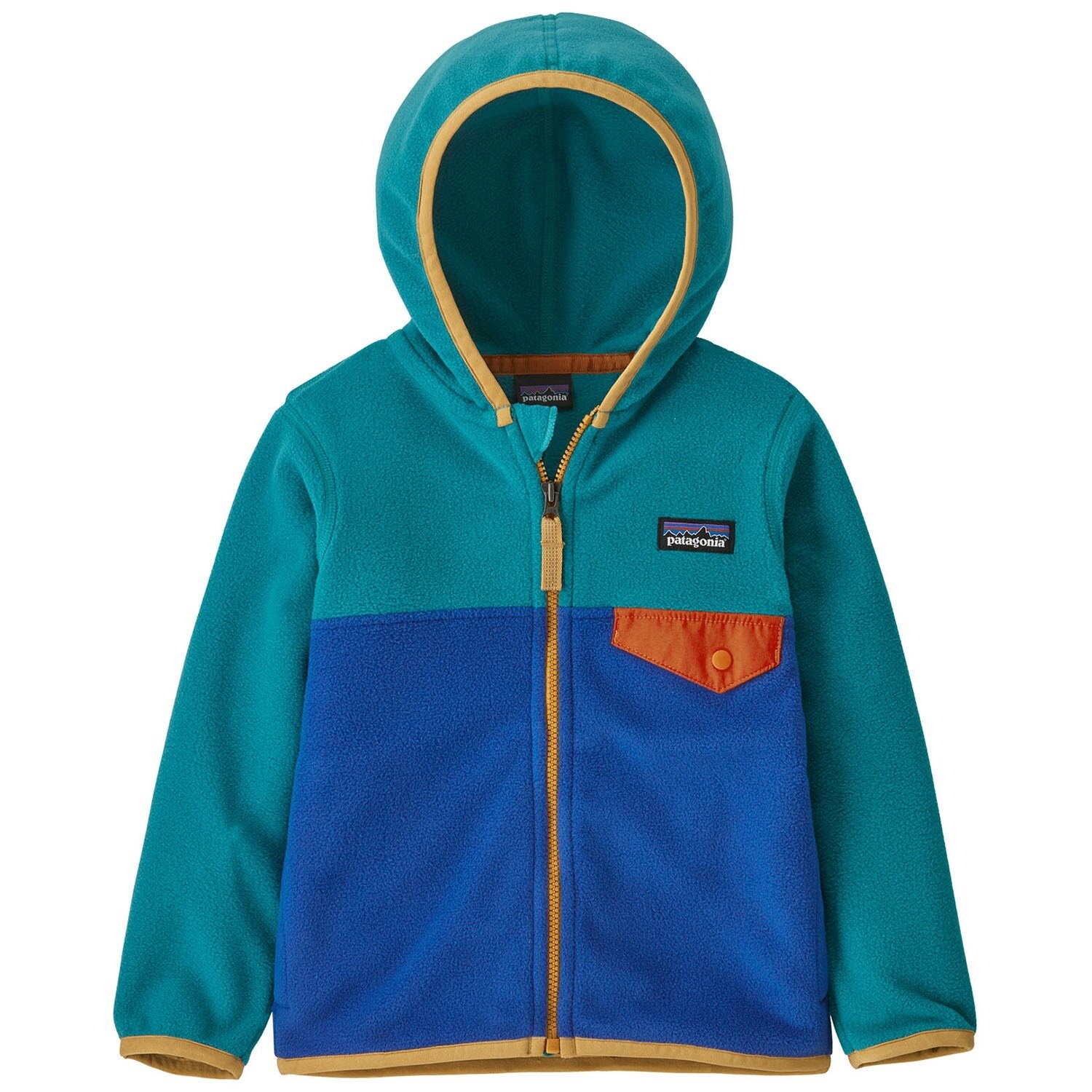 

Куртка Patagonia Micro D Snap-T, цвет Passage Blue