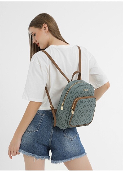 

Зеленый женский рюкзак Fossil