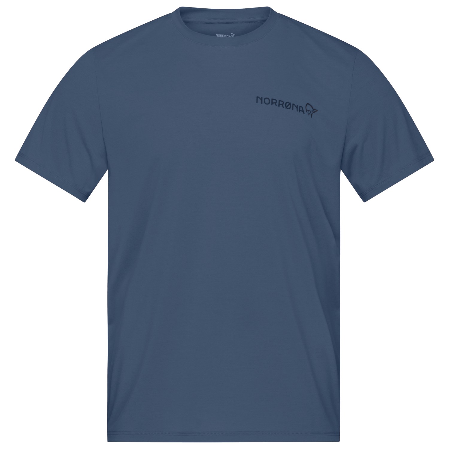 Функциональная рубашка Norrøna Femund Tech T Shirt, цвет Vintage Indigo