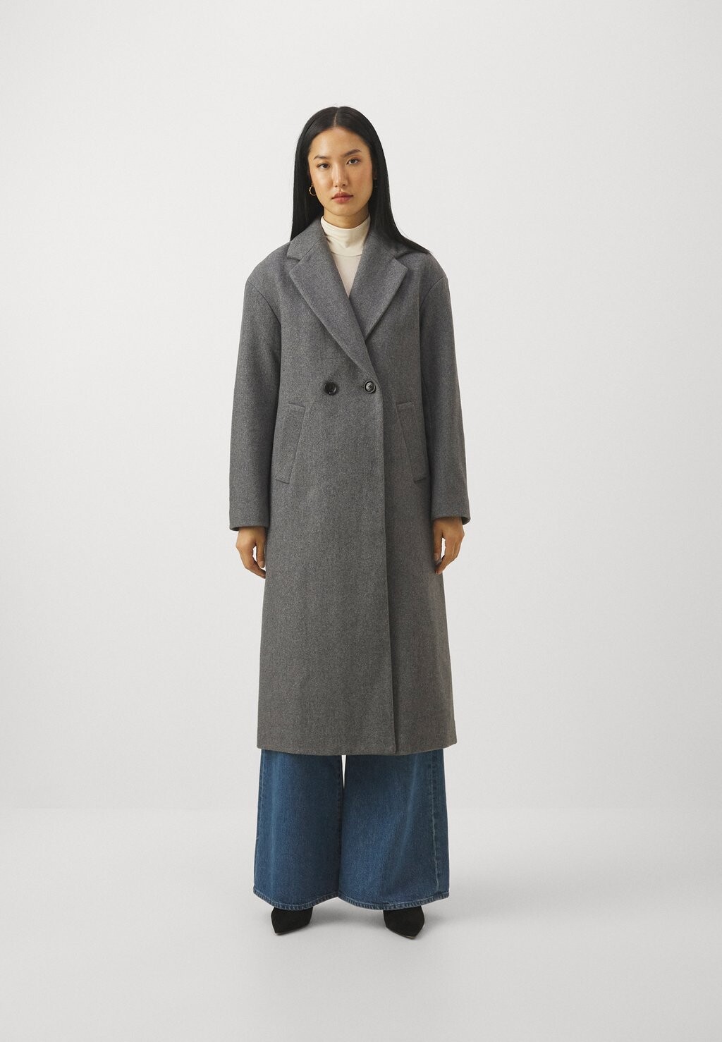 

Пальто классическое COAT MICHAEL Michael Kors, серый