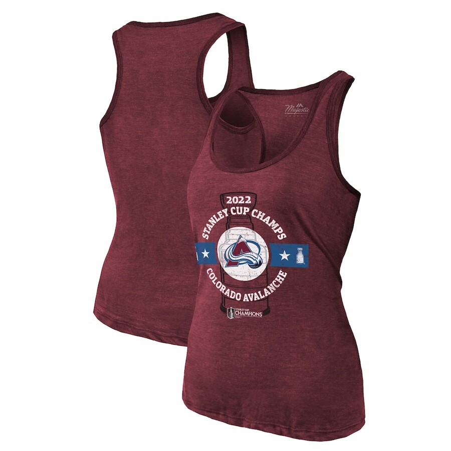 

Топ Majestic Threads Colorado Avalanche, бордовый