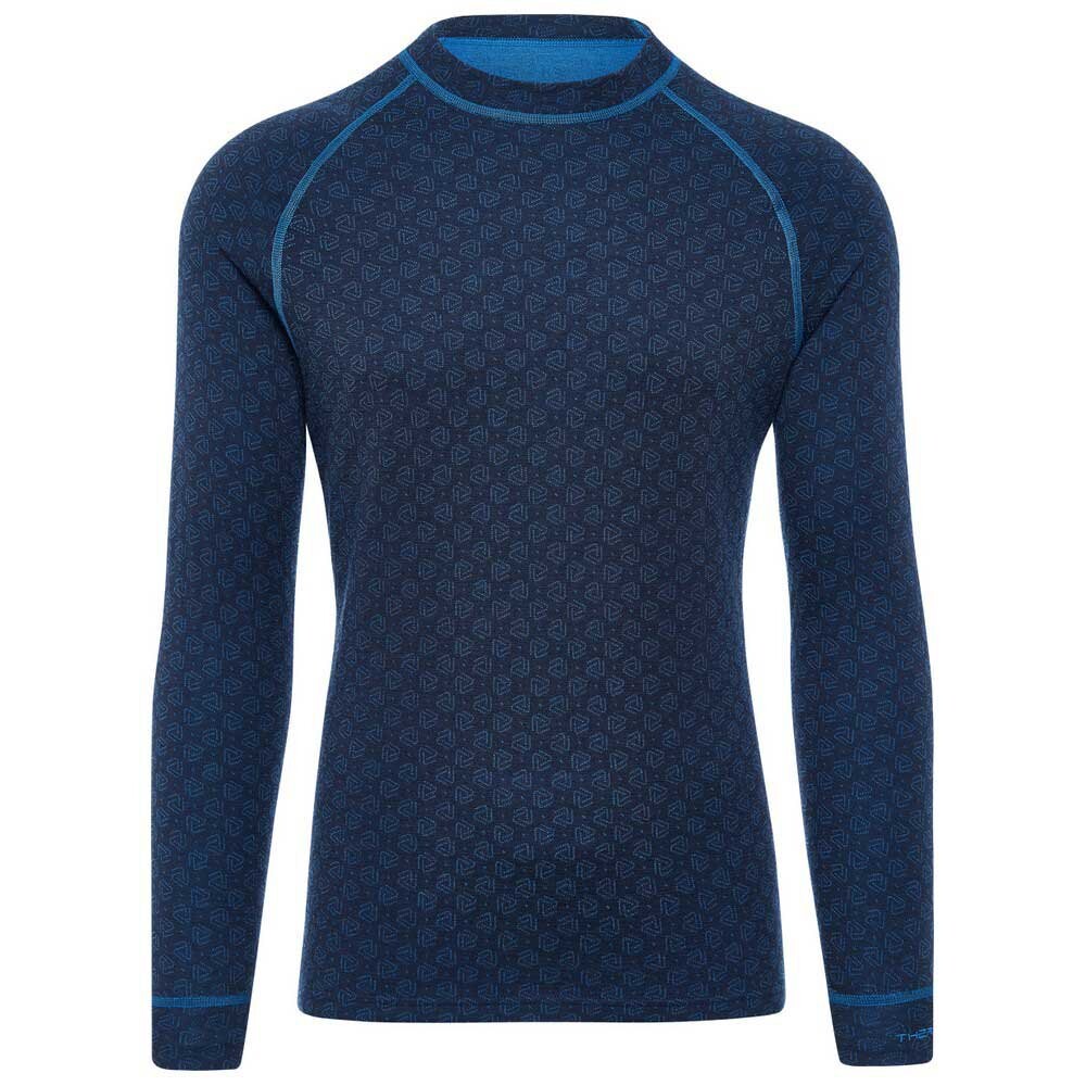 

Базовый слой с длинным рукавом Thermowave Merino Xtreme XTRM411, синий