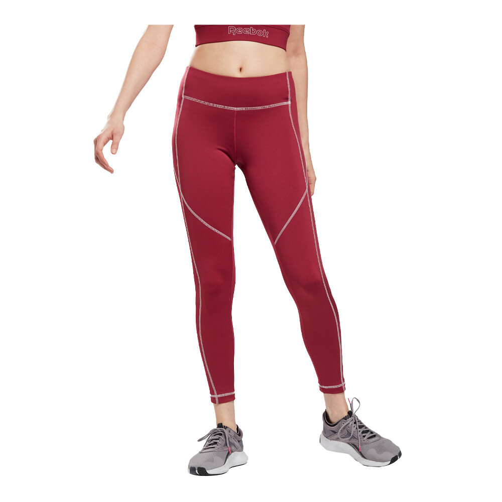 

Тайтсы Reebok Workout Ready Big Logo, красный