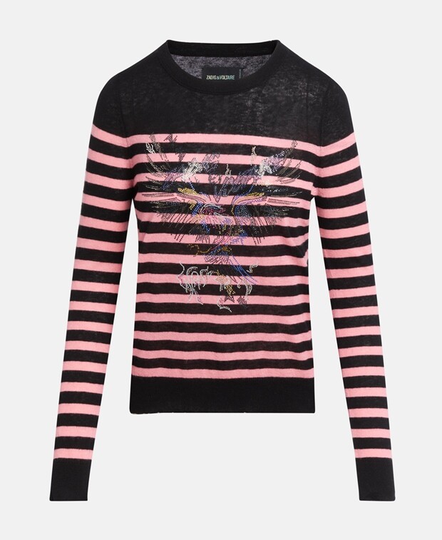 

Кашемировый пуловер Zadig&Voltaire, черный