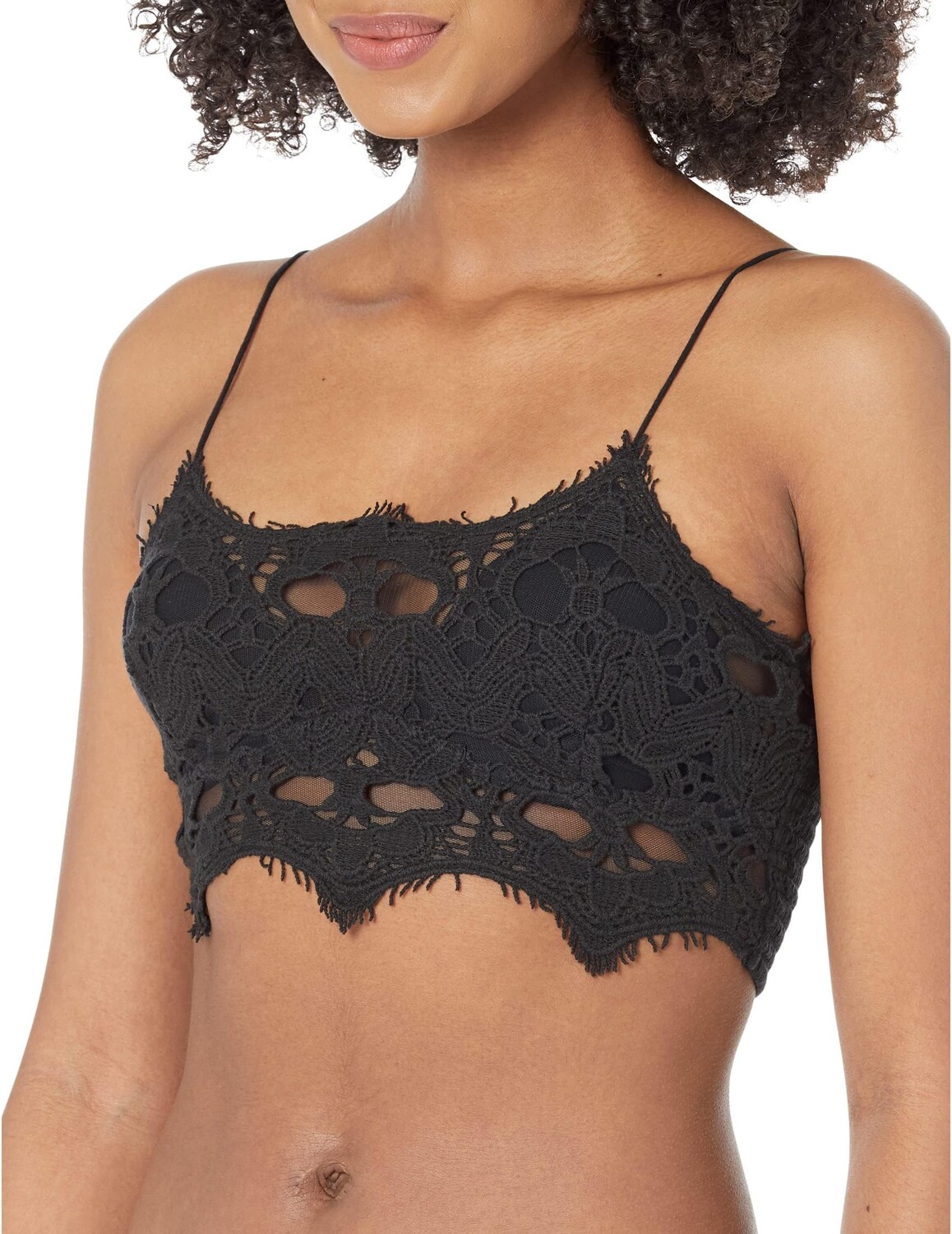 

FP1 Афина Бюстгальтер без косточек Free People, черный