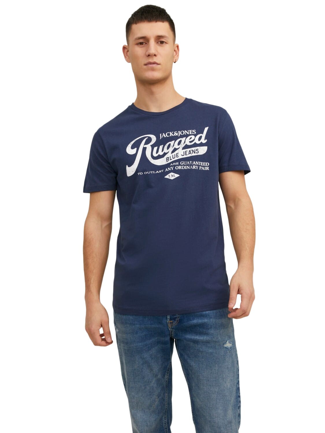 

Футболка Jack & Jones JJEJEANS, синий