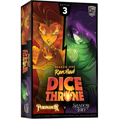 Настольная игра Dice Throne Season One Rerolled: Pyromancer Vs Shadow Thief