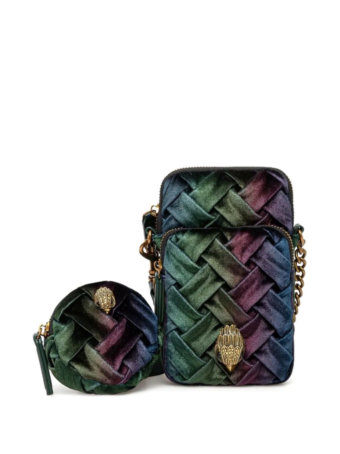 

Мини-сумка Kensington Kurt Geiger London, зеленый
