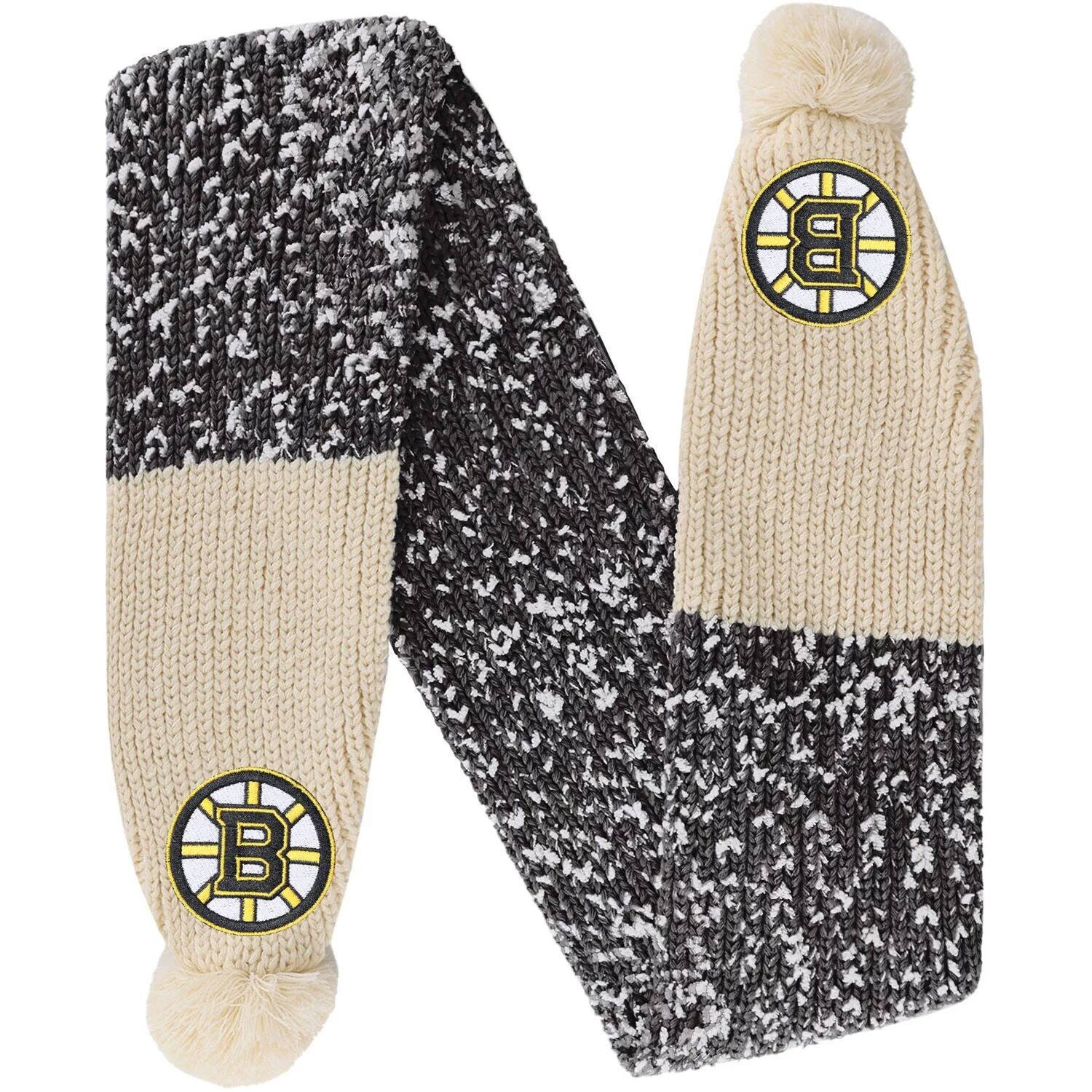 

Шарф-конфетти FOCO Boston Bruins с помпоном
